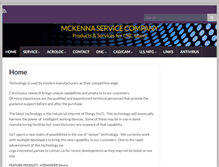 Tablet Screenshot of mckennaservice.com